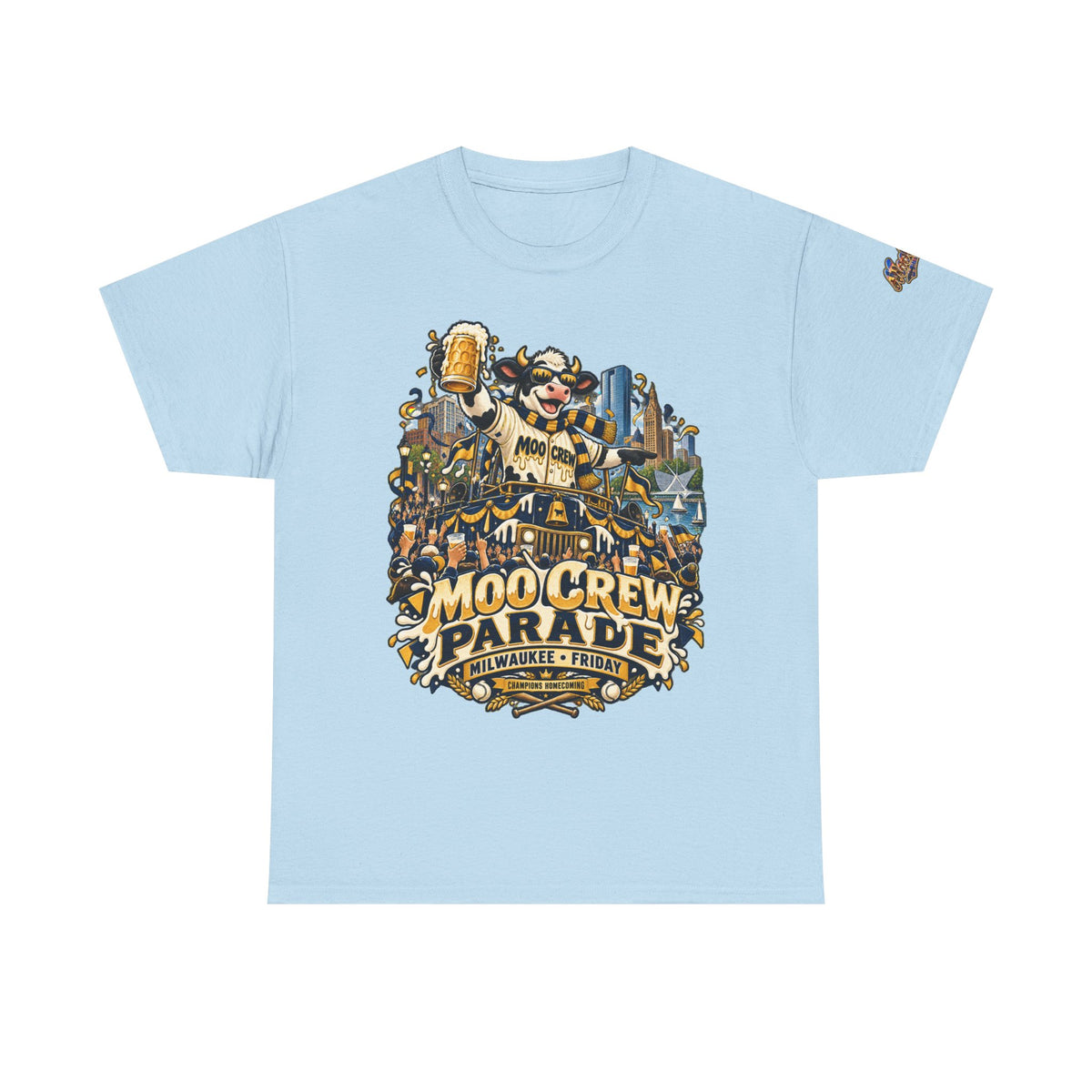 Moo Crew Parade Milwaukee Friday Graphic Tee