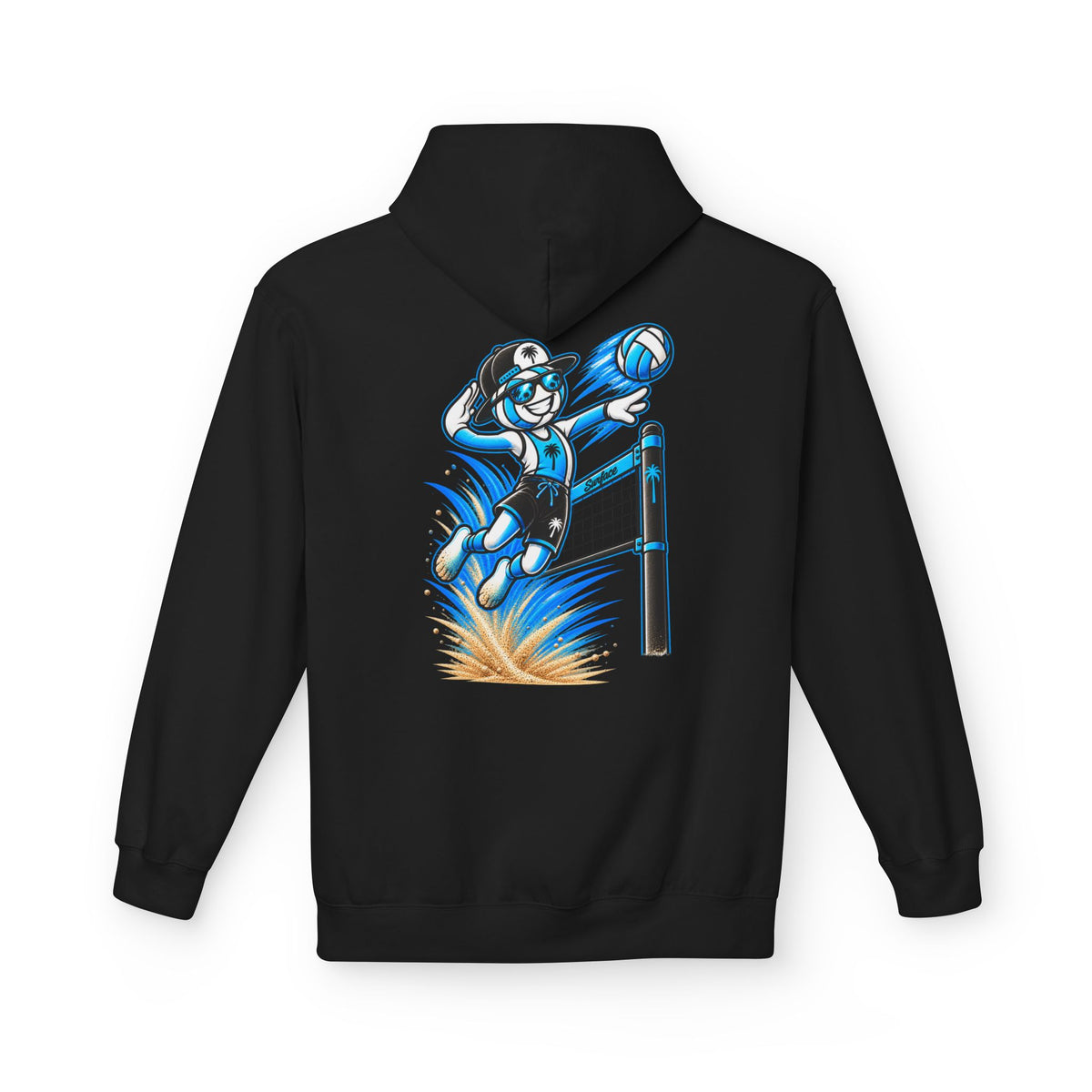 Surface Beach Volleyball Hoodie — Graphic Pullover