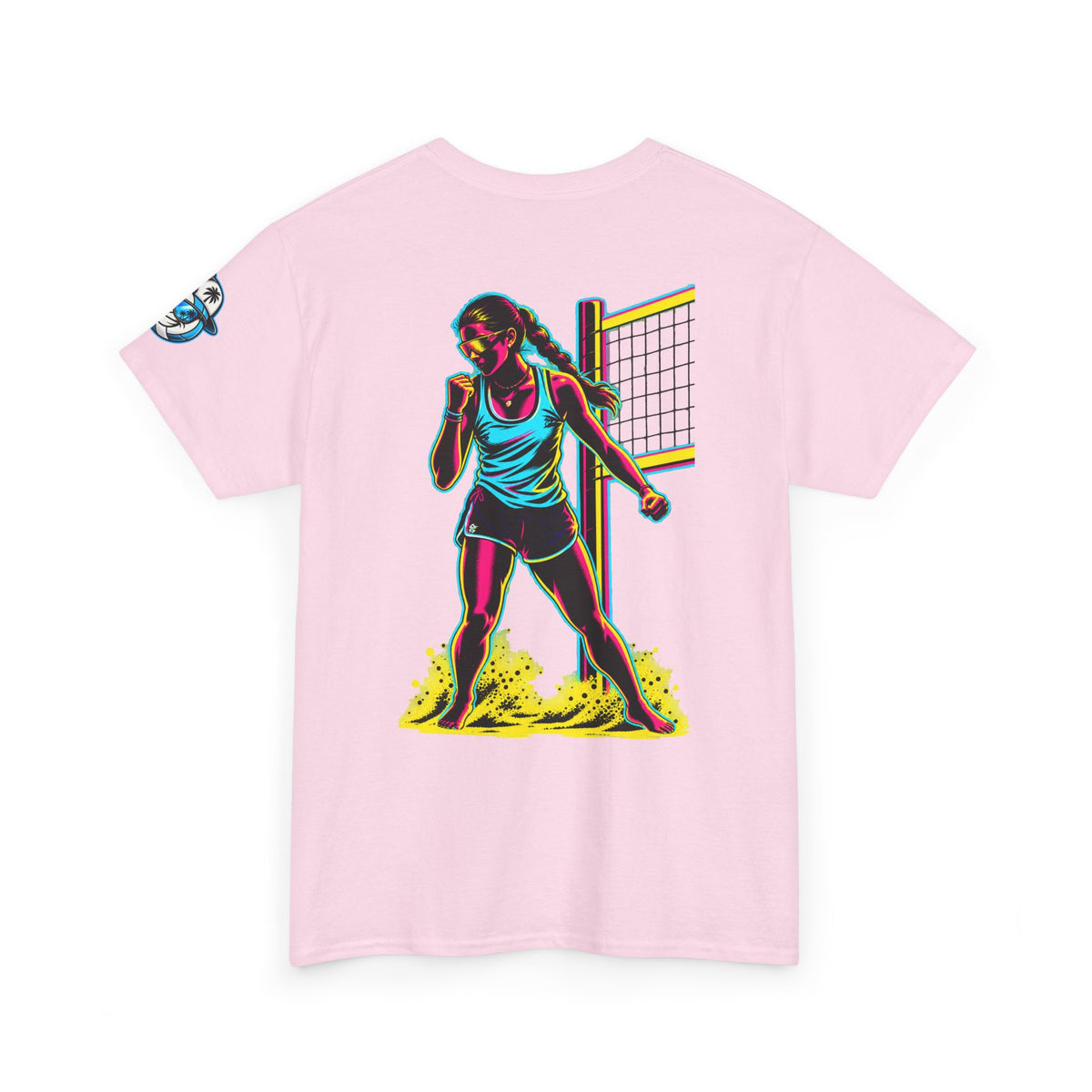 Beach Volleyball Tee — "Surface" Club Graphic T-Shirt