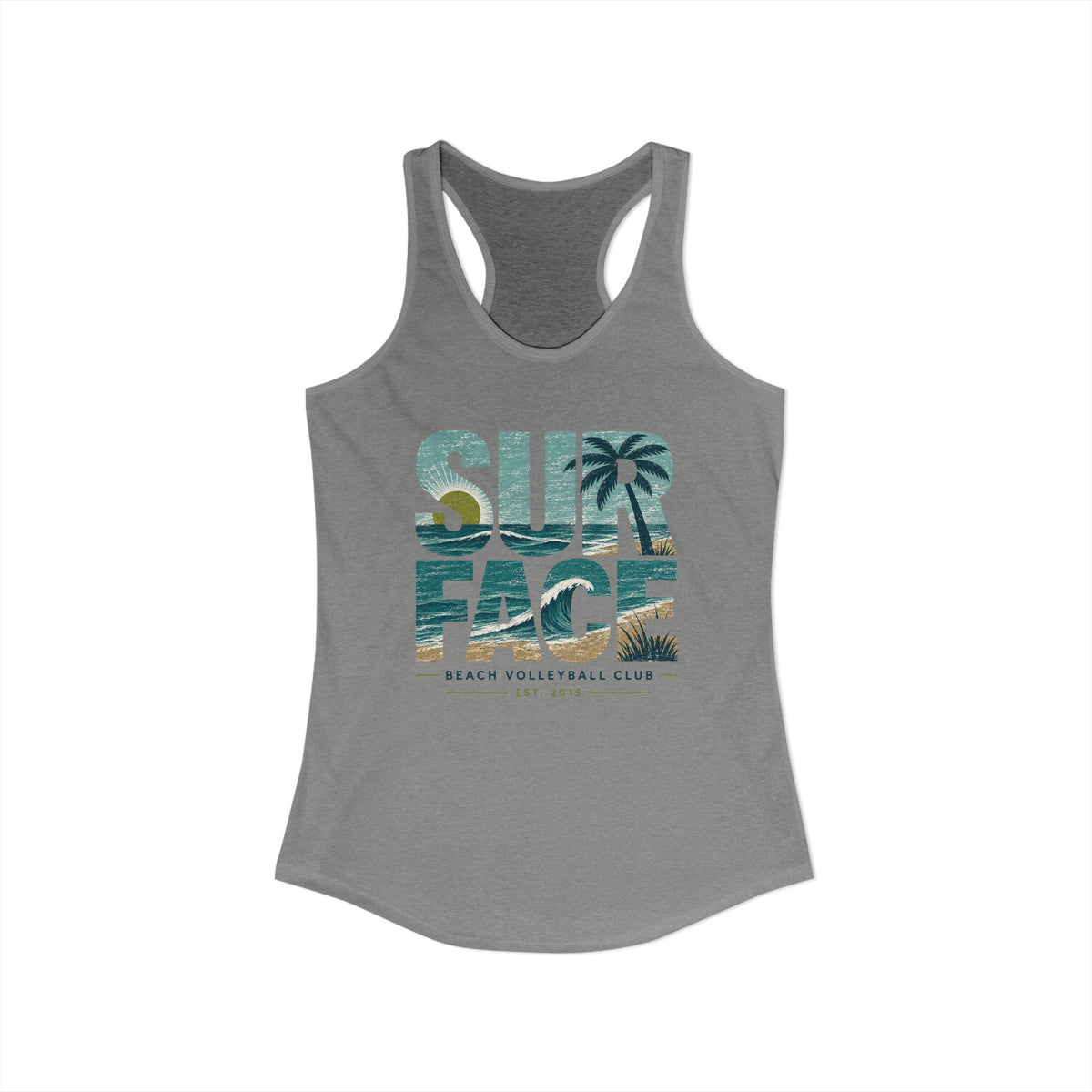 Surface Beach Volleyball Club Women's Racerback Tank - Beach Vibes