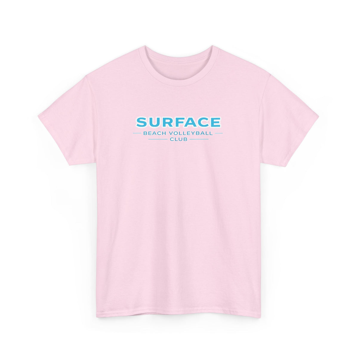 Surface Beach Volleyball Club T-Shirt — Coastal Sunset Volley Tee