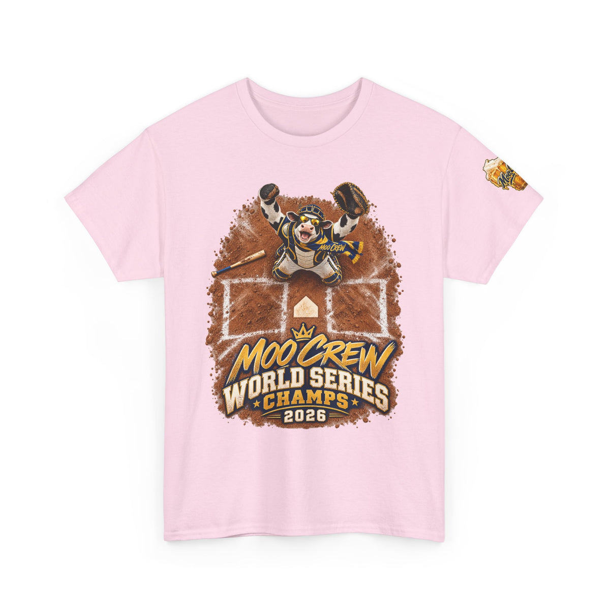 Moo Crew World Series Champs 2026 Baseball T-Shirt