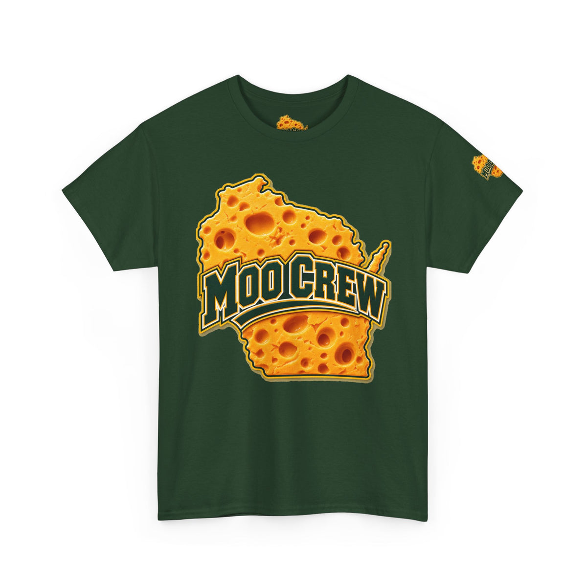 Moo Crew Cheese State Graphic T-Shirt
