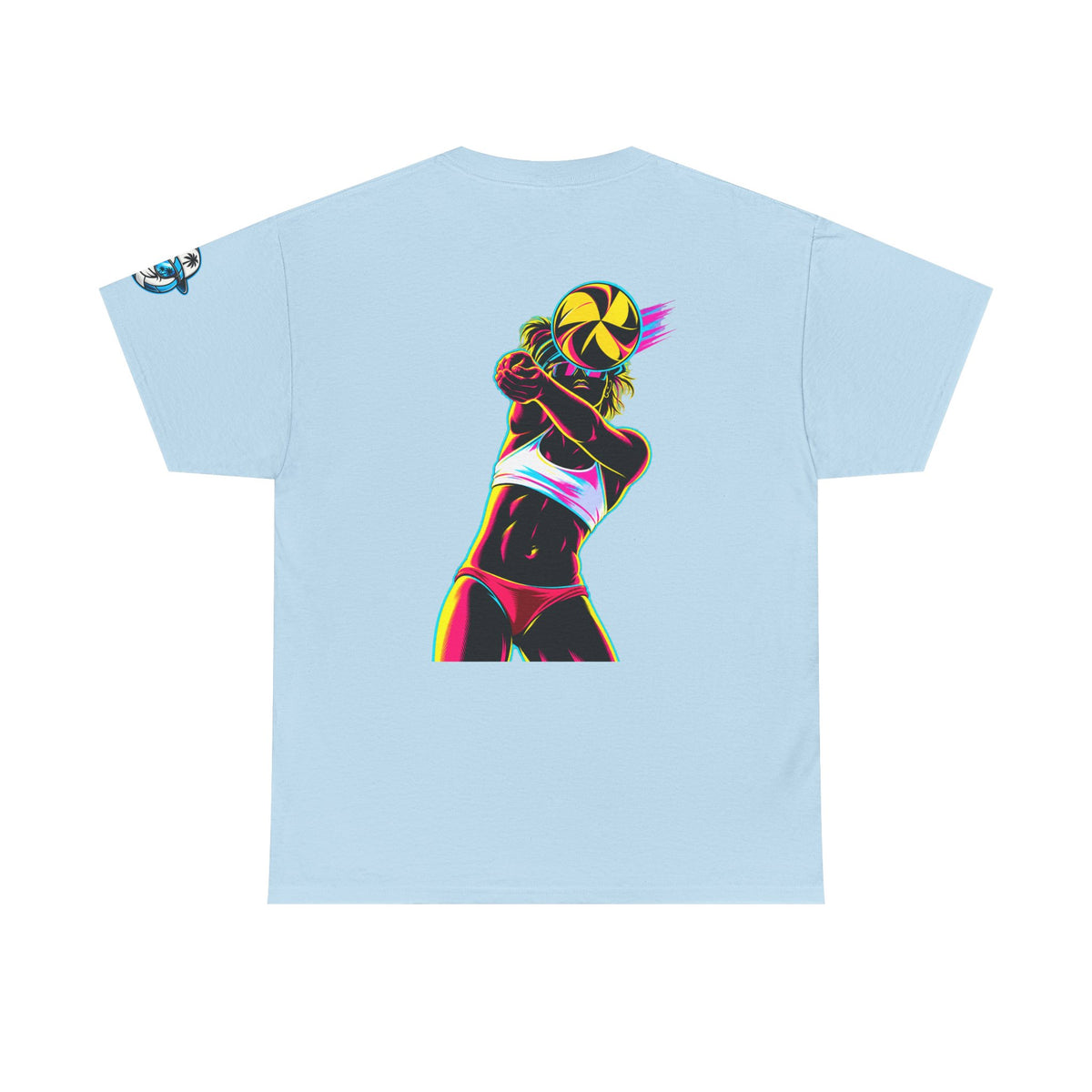 Beach Volleyball Tee — "Surface Beach Volleyball Club" Graphic Shirt