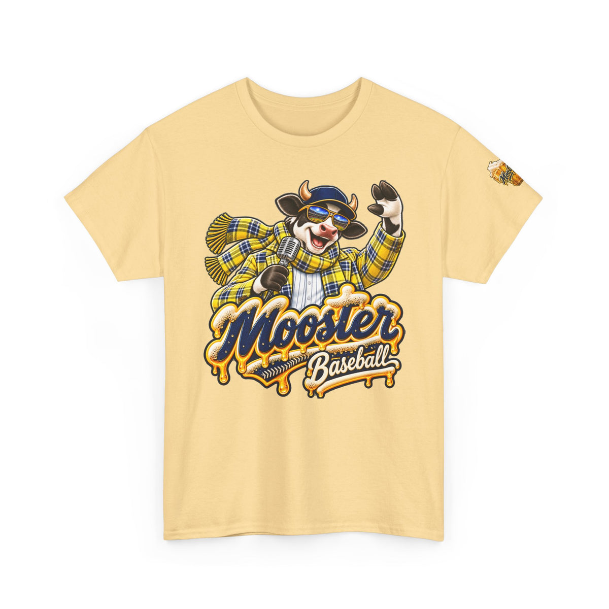 Mooster Baseball Mascot T-Shirt