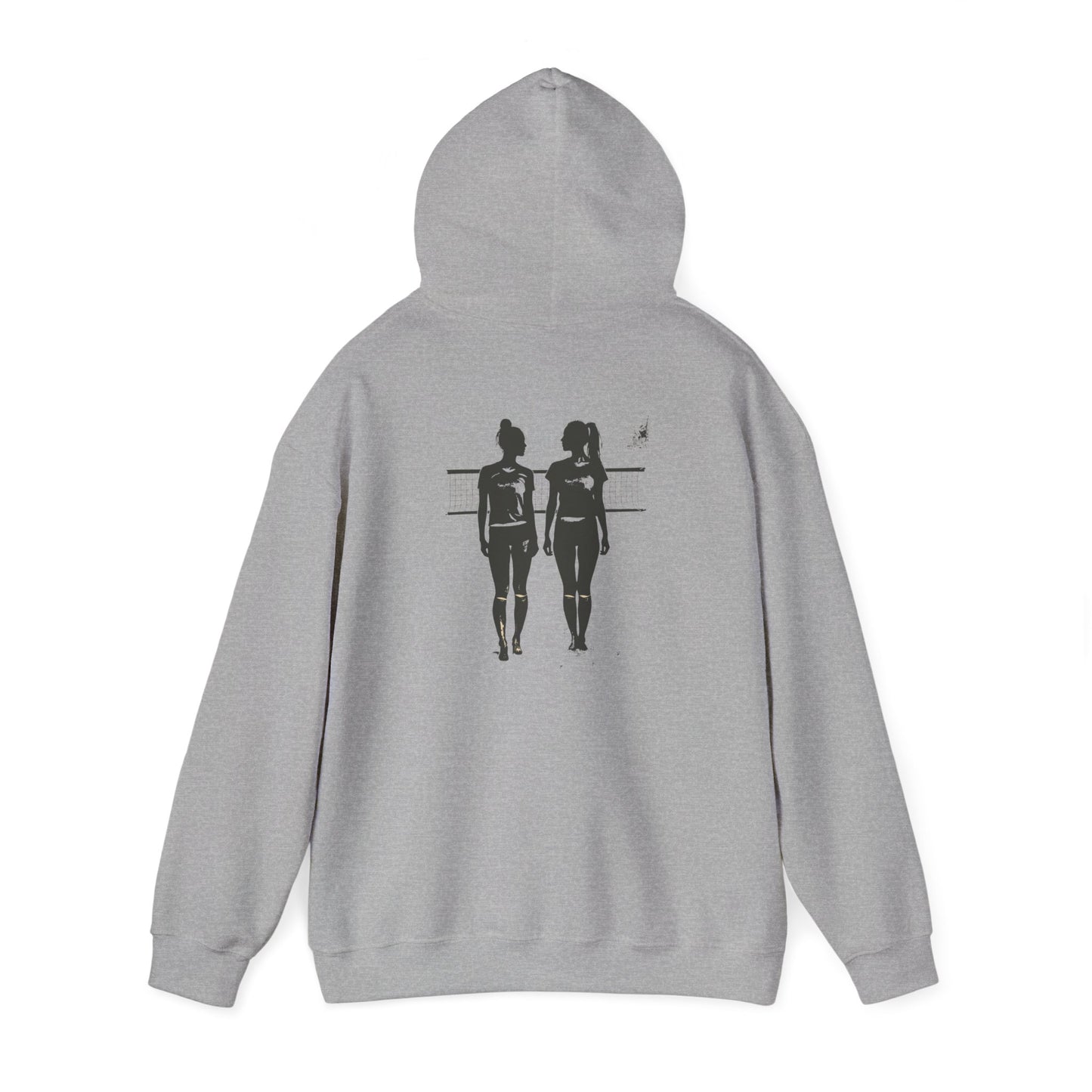 “Partners” Surface Beach Volleyball Club Unisex Heavy Blend™ Hooded Sweatshirt