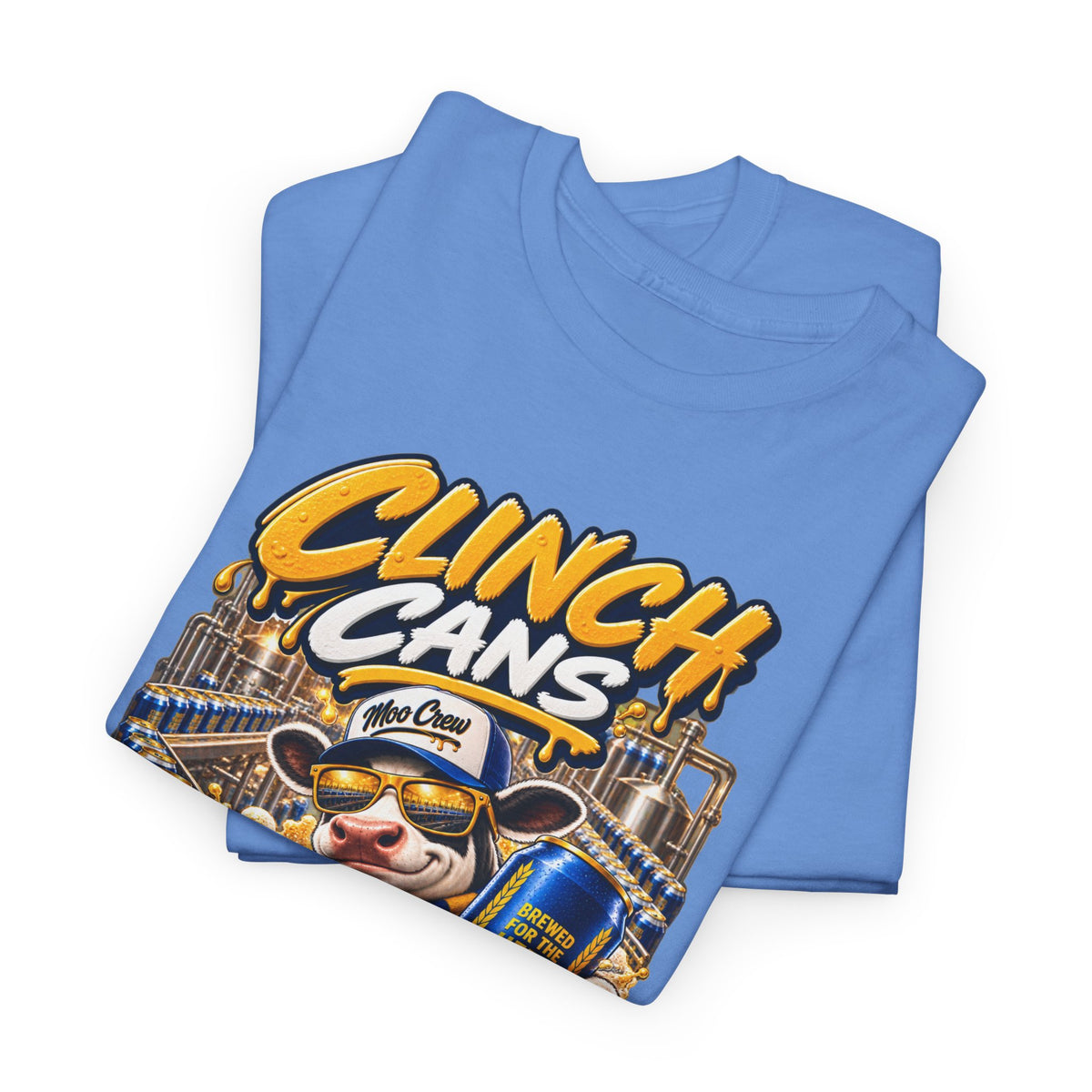 Moo Crew Clinch Cans World Series Champs Baseball Graphic Tee