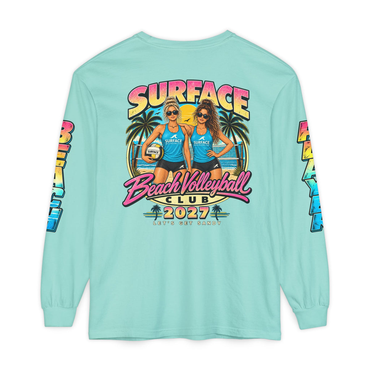 Surface Beach Volleyball Club 2027 Long Sleeve Tee