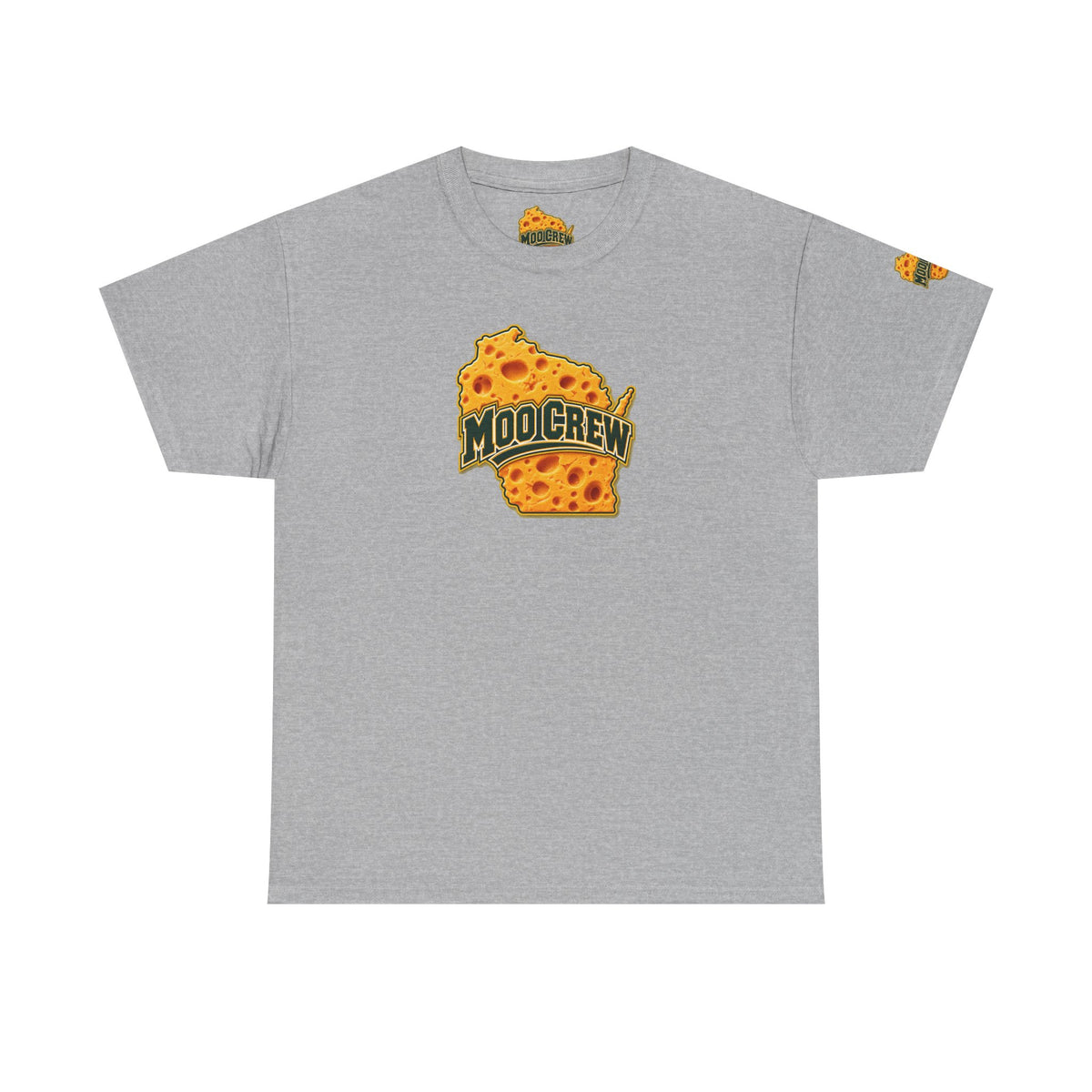 Moo Crew Cheese State Graphic T-Shirt
