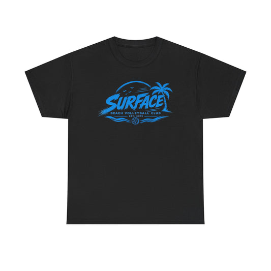 Surface Beach Volleyball Club T-Shirt — Coastal Surf Logo Tee