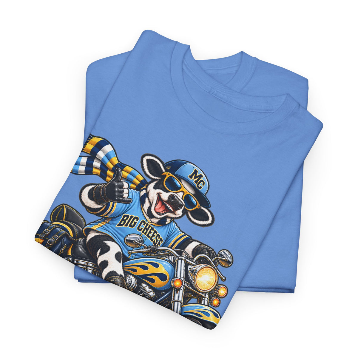 Moo Crew The Big Cheese Retro WI Teams Graphic Tee