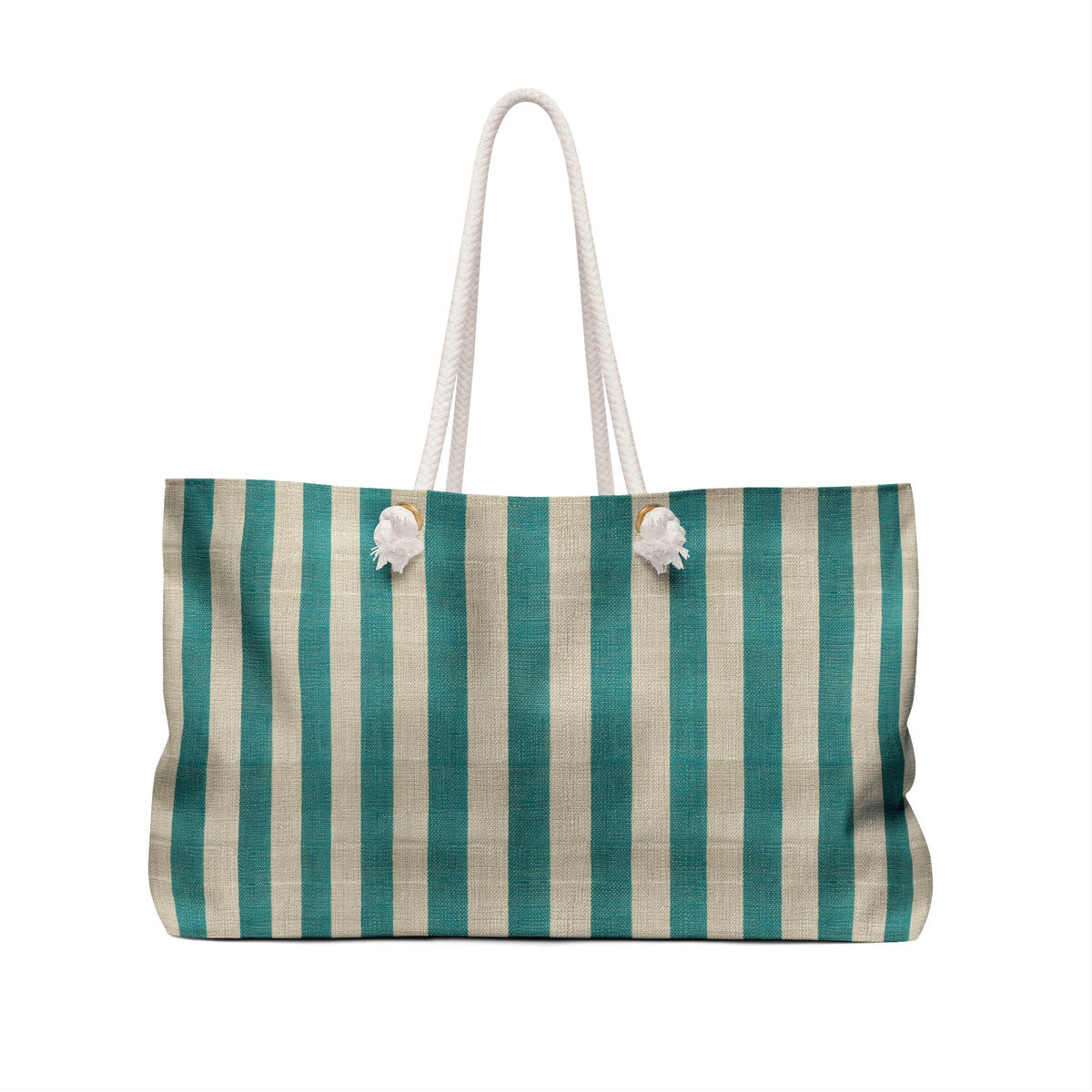 Surfache Adriatic Club Striped Weekender Bag — Surf & Sail Logo Tote