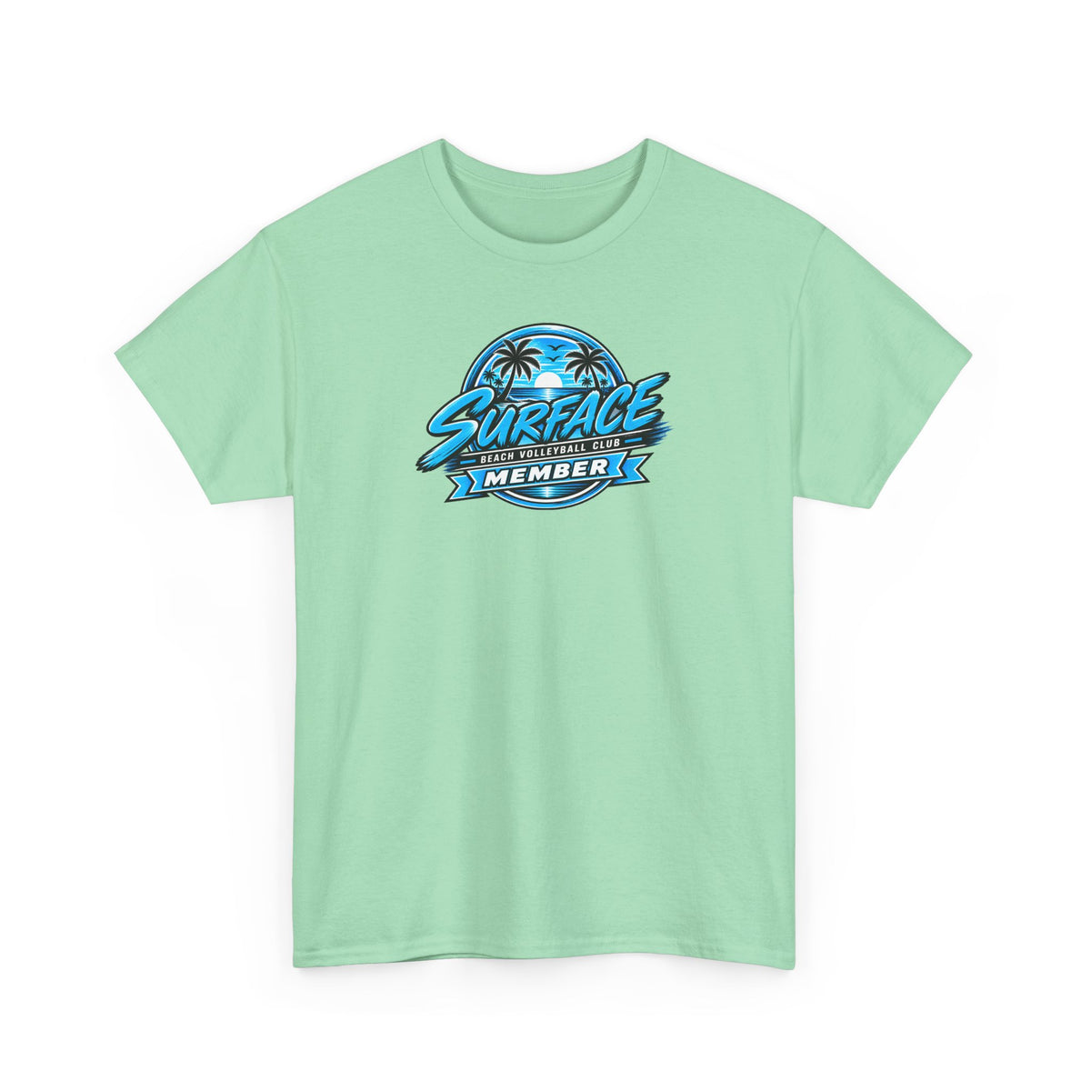 Surface Member T-Shirt — Retro Beach Surf Logo Tee