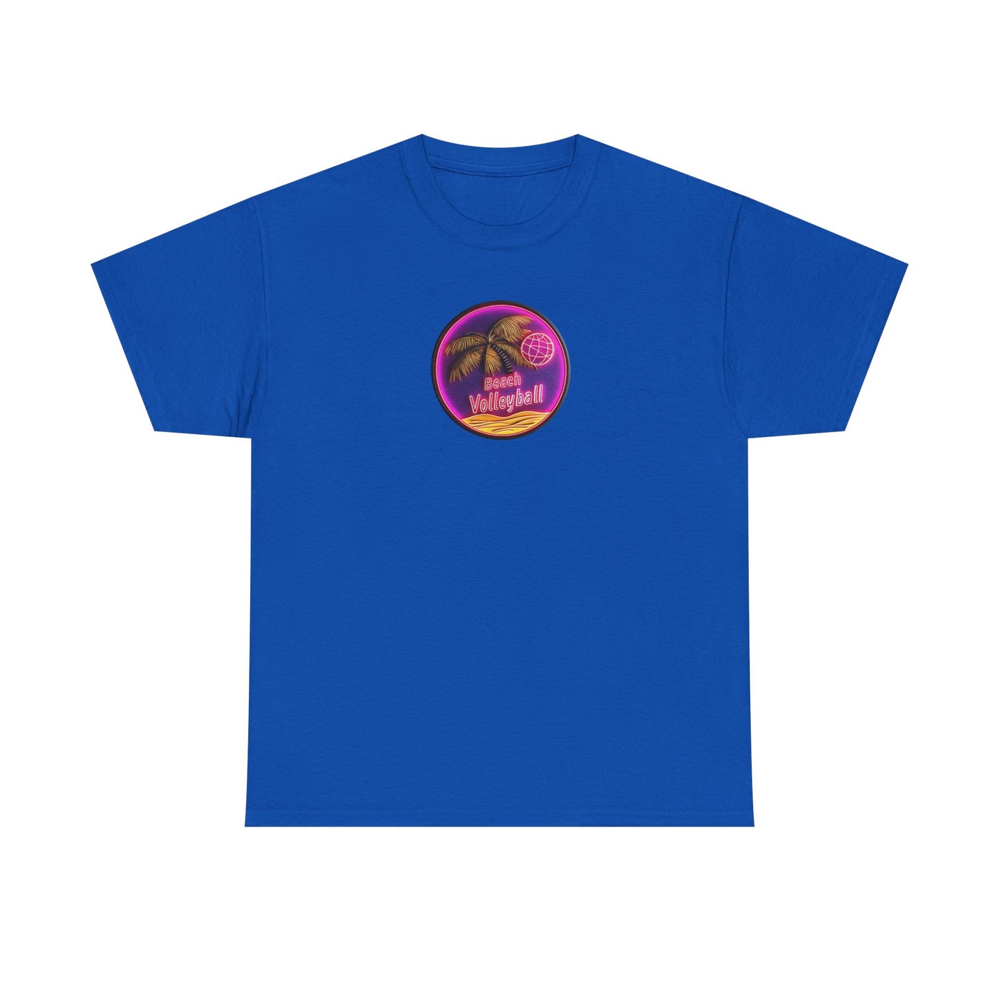 Beach Volleyball Unisex Heavy Cotton Tee