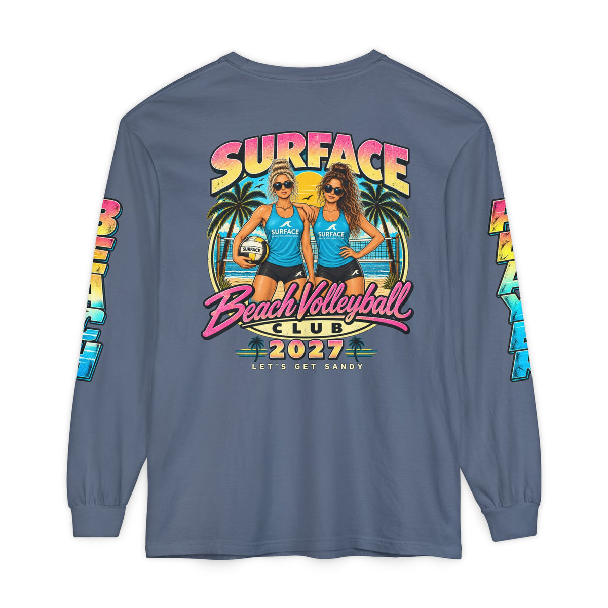 Surface Beach Volleyball Club 2027 Long Sleeve Tee