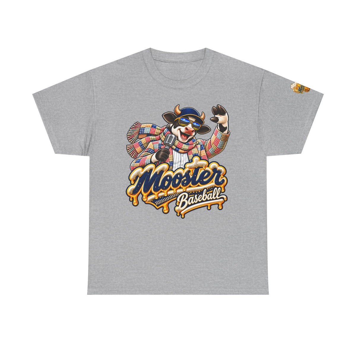 Mooster Baseball Mascot T-Shirt