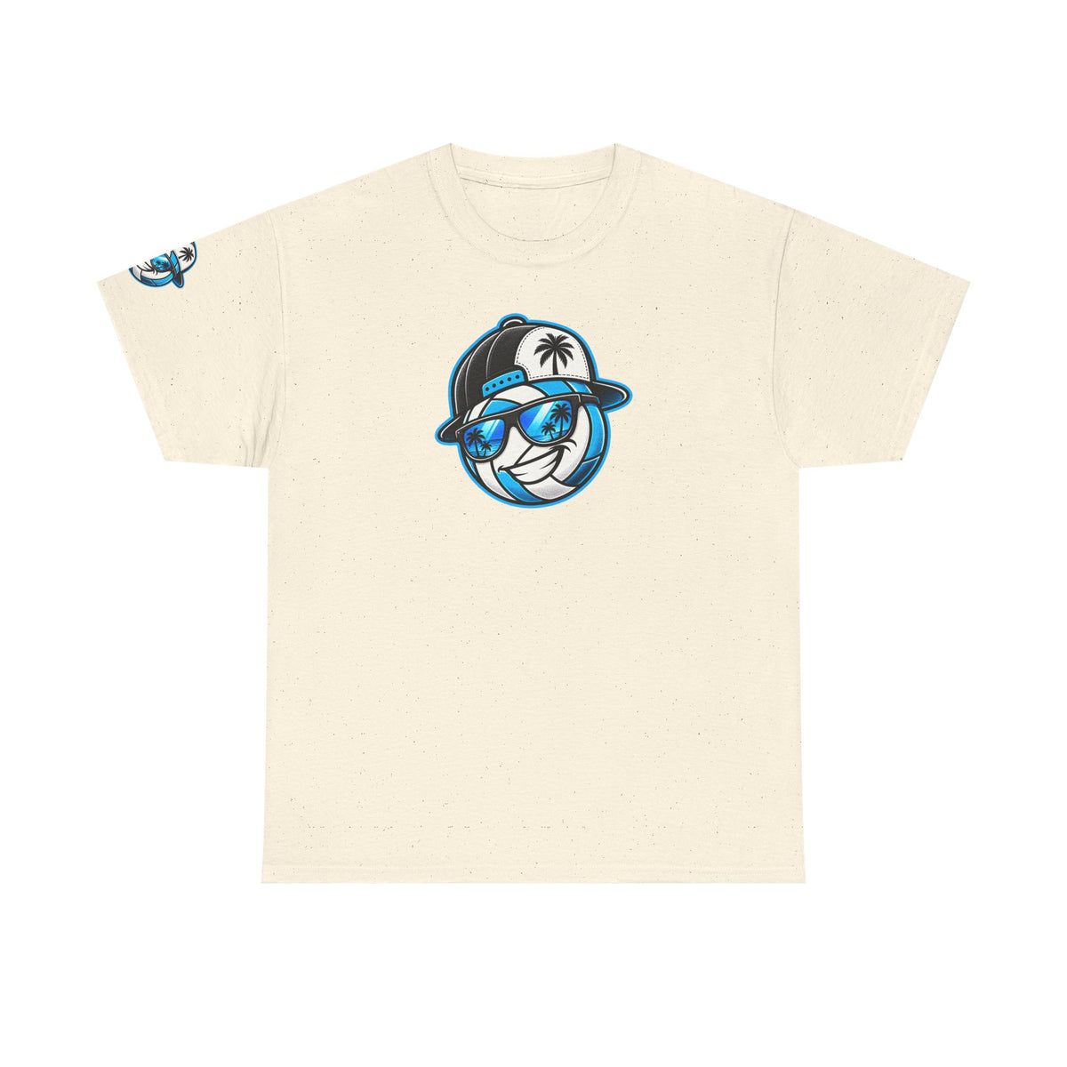 Surface Volleyball Mascot T-Shirt — Beach Volleyball Dive Graphic Tee
