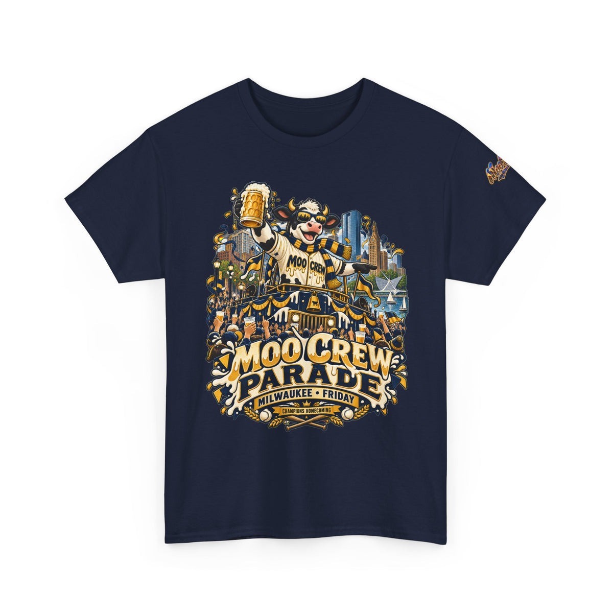 Moo Crew Parade Milwaukee Friday Graphic Tee