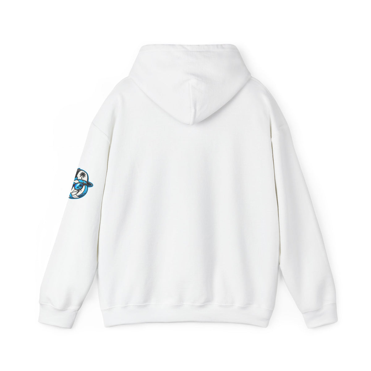 Surface Beach Volleyball Club Retro Mascot Logo Hoodie