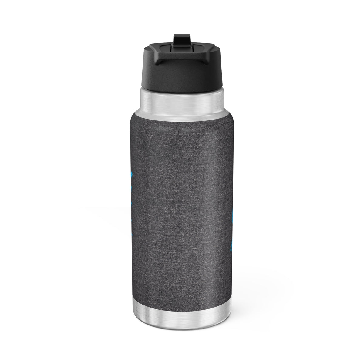 32oz Retro Surface Beach Volleyball Club Insulated Tumbler — Neon Surf Vibes Water Bottle