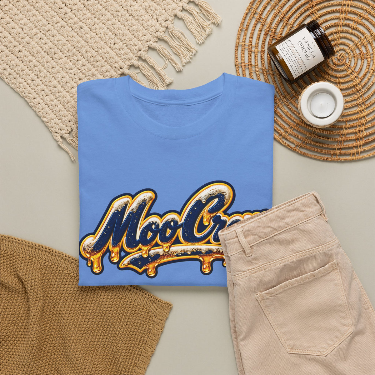 Moo Crew Beer Drip Graphic Tee