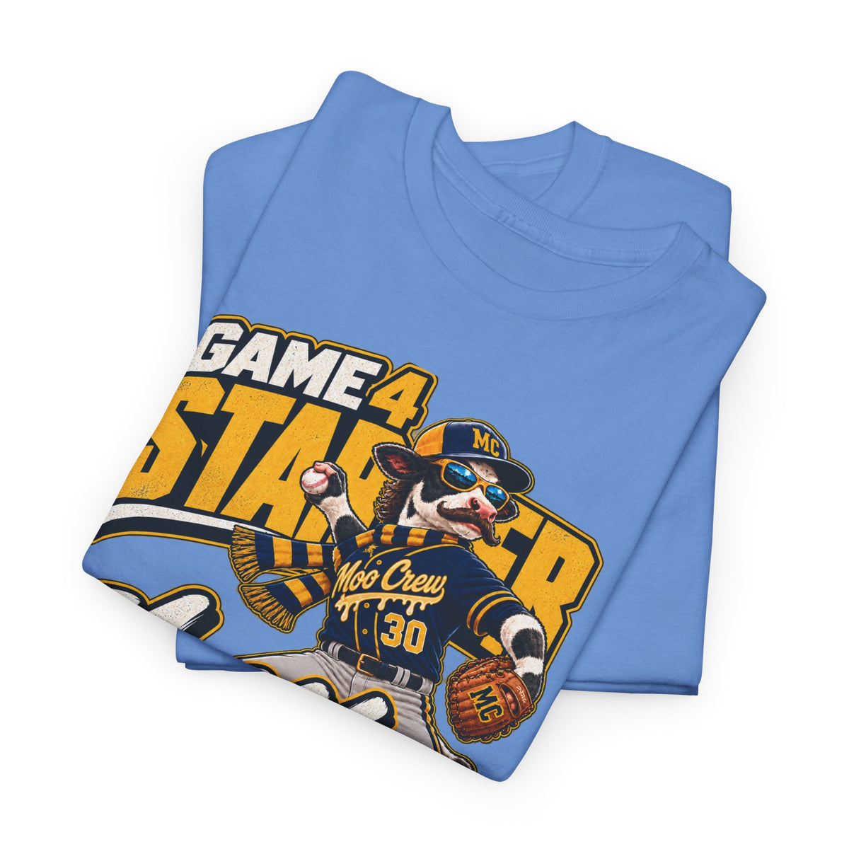 Moo Crew Game 4 Starter Baseball T-Shirt – Moo Hoss